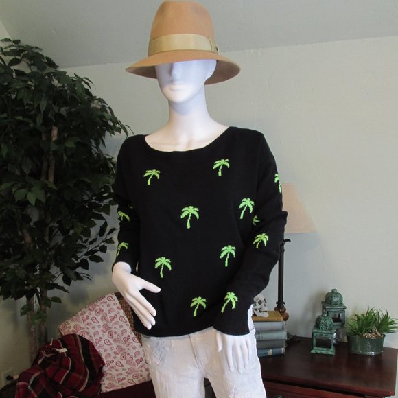 Palm Tree Sweater by Hollister - Picture 1 of 4